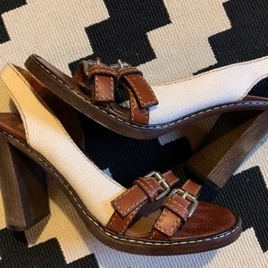 CHLOE sling back sandal